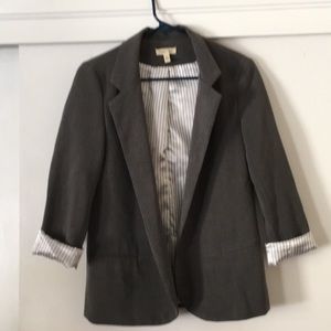 Grey dressy blazer
